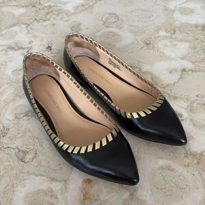 Carmen Marc Valvo Leather Flats